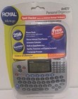 Royal DM4070 Organisateur Personnel avec Vérificateur Sporthographique Traducteur Calculatrice 256 Ko NEUF