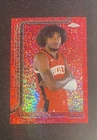 2025-26 TOPPS CHROME Jalen Green ( HOUSTON ROCKETS ) RED REFRACTOR CARD 2/5