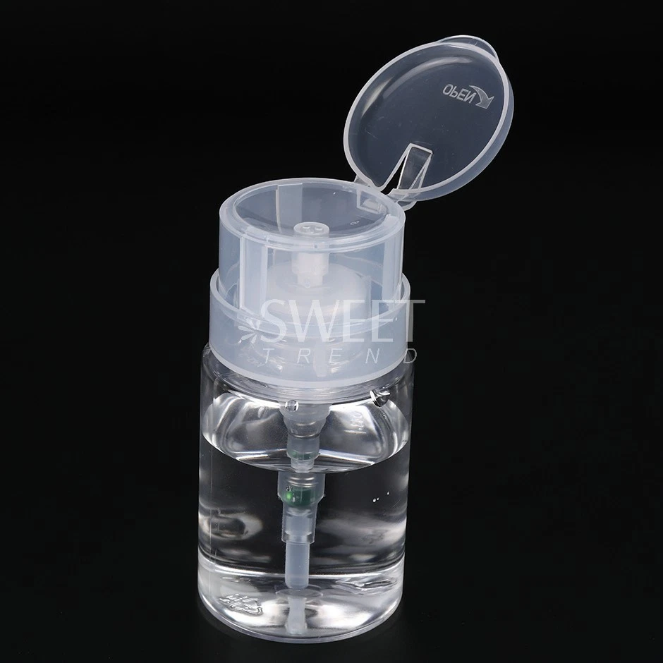 Flacon Pompe Vide 100ml Rechargeable – Distributeur Cleaner Démaquillant - Photo 3/4