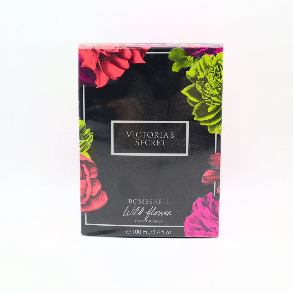 Victoria's Secret Bombshell Wild Flower Eau de Parfum Spray para Mujer 3.4oz - NUEVO Foto 2 de 4