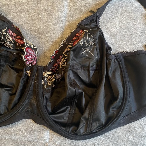 Elomi Cleo BH 40G EL8000 schwarz geblümt vollflächig Bügel ohne Polster oder Futter UW - Bild 8 von 13