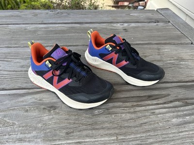 New Balance Womens Dynasoft Nitrel v4 WTNTRCK4 Black Trail Running Shoes Size 8