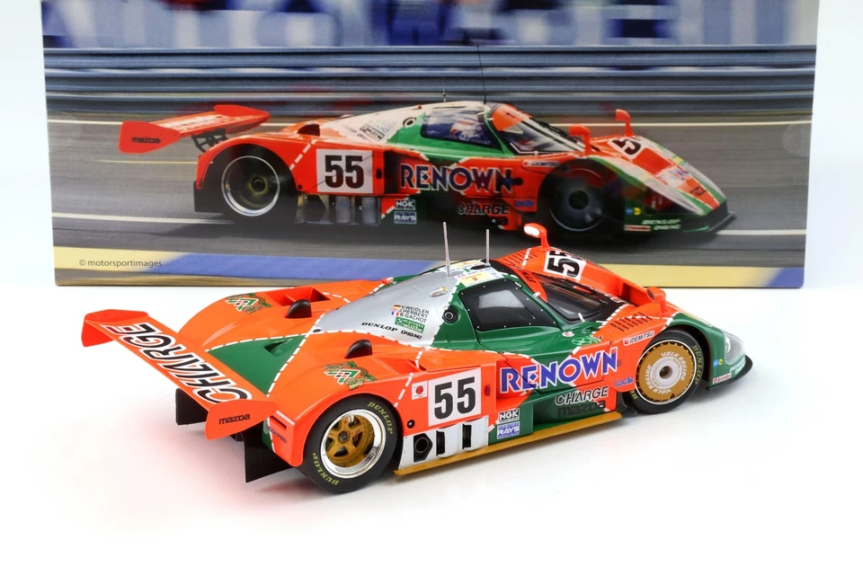 1:18 WERK83 Mazda 787B Winner 24h Le Mans 1991 #55 Weidler/Herbert  - Immagine 3 di 4