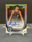 2025-26 Bowman Chrome Basketball Kobe Sanders Rookie RC Auto Speckle /299