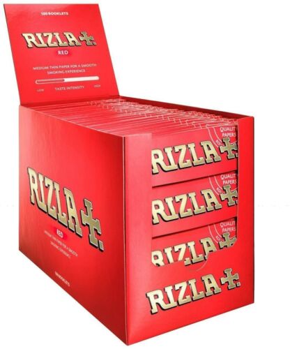 RIZLA COMBO 1x Rizla rote Rollpapiere - 2x RIZLA SCHMALFILTER - VOLLBOX - Bild 3 von 9