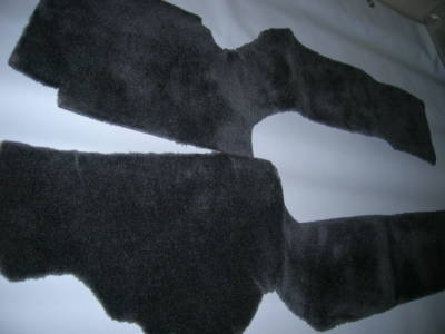 Alpine A 310-A310 Pair Carpet Brake Hand Black Purple New Original Vintage