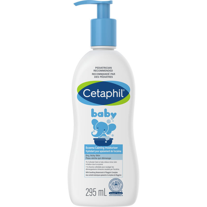 Cetaphil Baby Eczema Calming Moisturizer No Parabens Reduce 