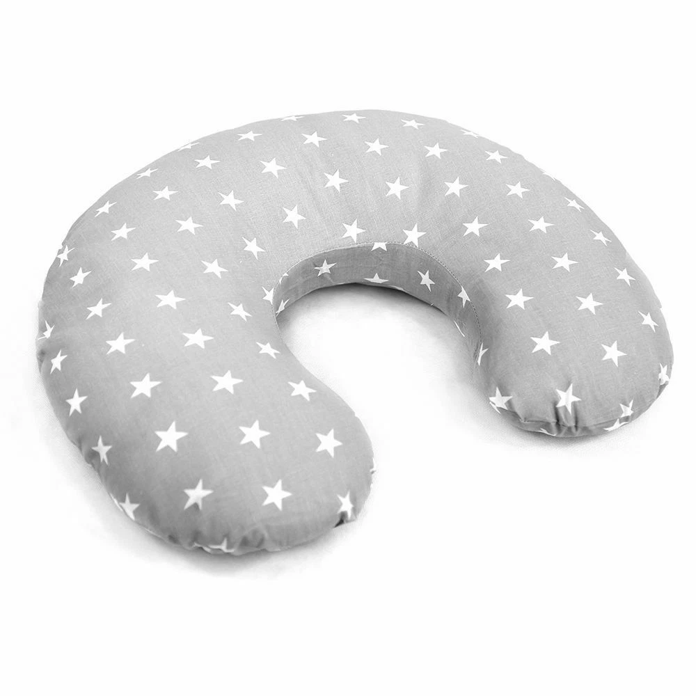 COVER FEEDING PILLOW BABY NURSING COTTON Small white stars on grey
Opens in a new window or tab