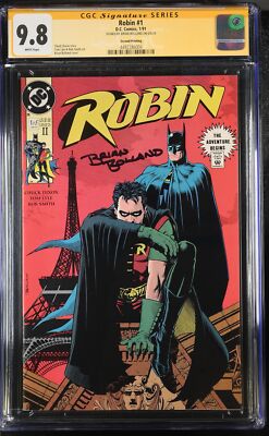 ROBIN 1 1991 Batman 2nd Print CGC 9 8 SS Bolland Pop 1 robin-1-1991-batman-2nd-print-cgc-9-8-ss-bolland-pop-1