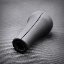 Bmw M-technic Shift Knob E24 E28 E30 M3 M5 M6 Genuine Leather Oem 5 Speed Emblem