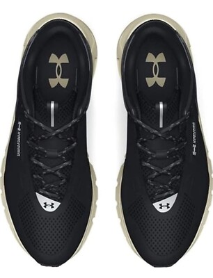 Under Armour UA Men's Summit Trek Charged Casual Shoes Blk/Ivory Dune Size 12.