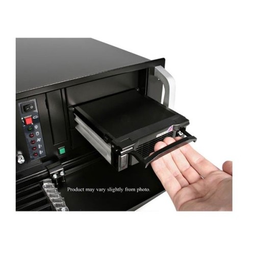 StarTech DRW150SATBK 5.25in Rugged SATA Hard Drive Mobile Rack Drawer Black Alum - Picture 7 of 8