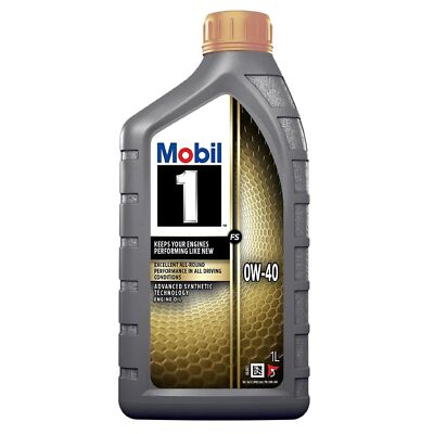 Mobil 1 FS 0W-40 Fully Synthetic Engine Oil - For Petrol & Diesel