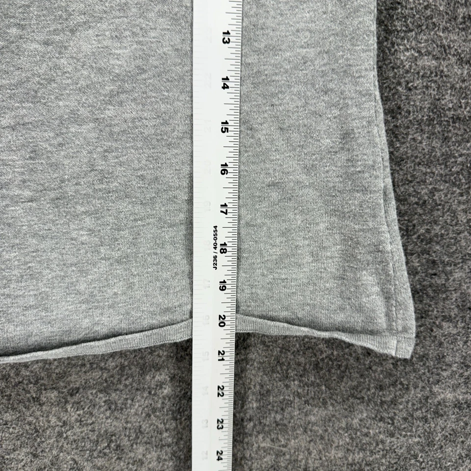 Top Joan Rivers para mujer XS gris tejido cuello alto sin mangas correa ancha algodón Foto 4 de 4