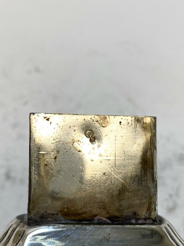 Cornelius Rietvelt Schoonhoven Dutch Silver Tea Caddy c1890 - Afbeelding 3 van 4