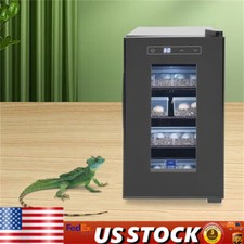 23L Digital Reptile Egg Incubator 10-40 C Scientific Hatcher Led Display Black