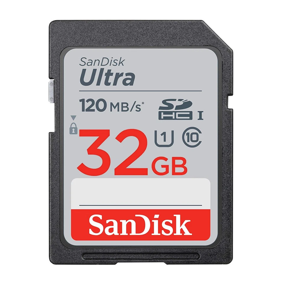SanDisk 32GB Ultra SDHC UHS I Memory Card w High Speed USB Card Reader 10 Pack - Image 2 of 3