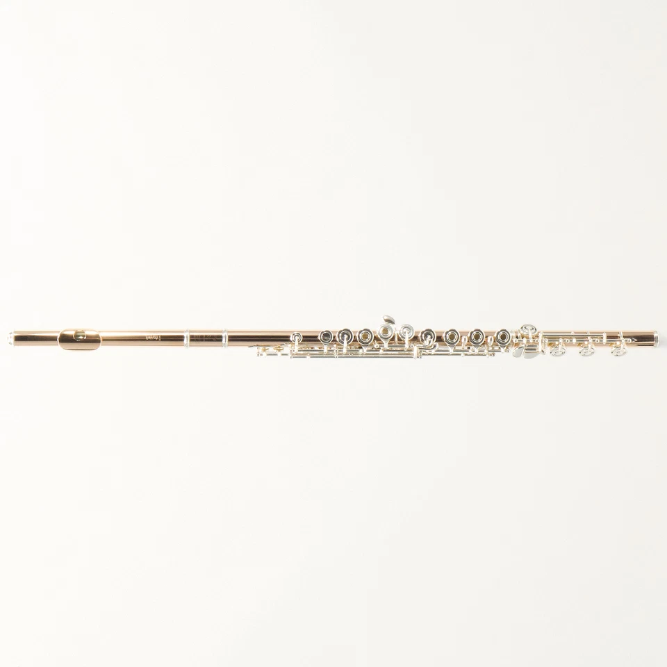 Flauta William S. Haynes Q-Fusion Oro 9K con Desplazamiento G, Pie B SN 9827 CAJA ABIERTA Foto 2 de 4
