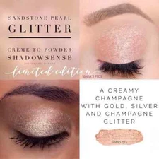 ShadowSense Sandstone Pearl Glitter Long Lasting Eye Shadow Color Sealed Full Sz
