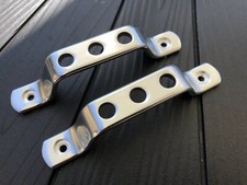 MGB Interior Bright ALLOY DOOR PULLS ,pair BD8-D3-F