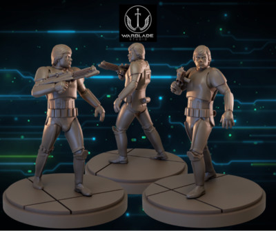 Figurine Fennec De Star Wars - Pour Jeux Legion & Shatterpoint - Miniature Neuve Sous Blister