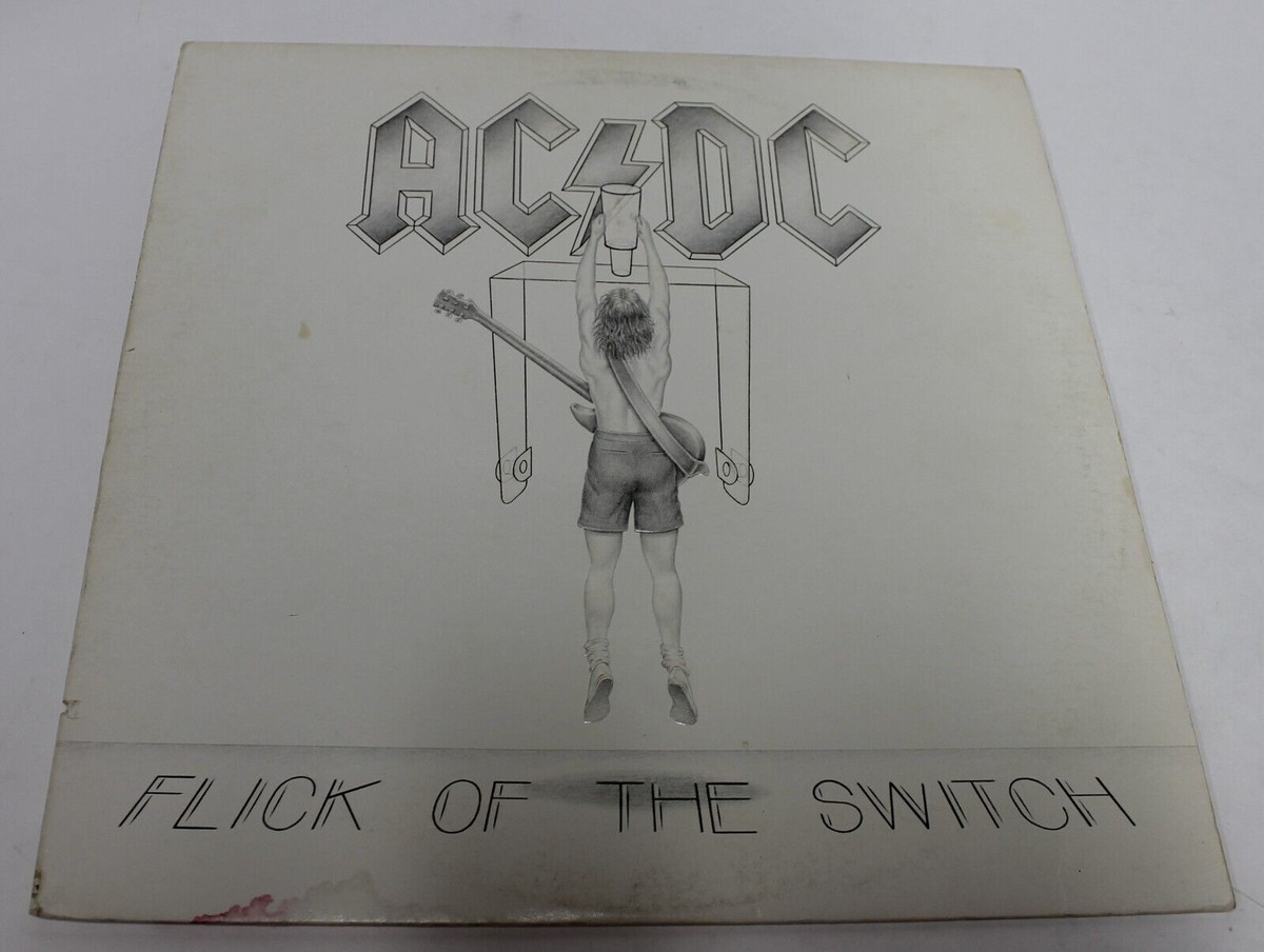 AC/DC – Flick Of The Switch ・1983 LP AC/DC Flick Of The Switch Vinyl 1983 Atlantic 80100-1 0905