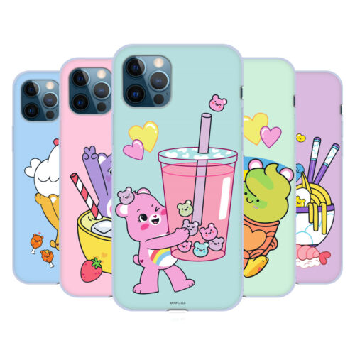 OFFICIAL CARE BEARS SWEET AND SAVORY GEL CASE FOR APPLE iPHONE PHONES - Picture 1 of 16