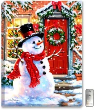 Glow Décor Snow Place Like Home Wall Art