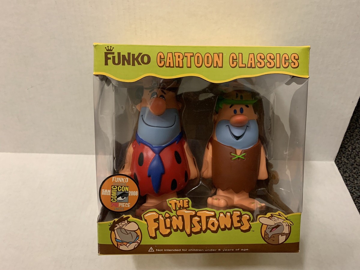 フリントストーン  バーニー  レア！ Funko Pop! Fred Flintstone Barney Rubble 2-Pack SDCC 2008 240 pcs