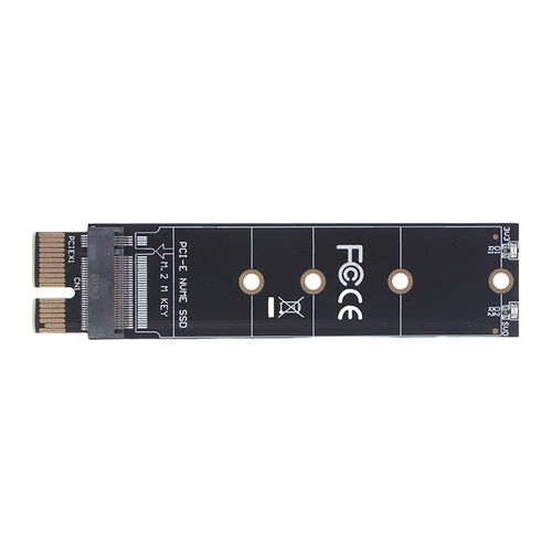 PCIE-zu-M2-Adapter NVMe SSD M2 PCIE X1 Raiser PCI-E PCI Express M Key-Anschlu DE