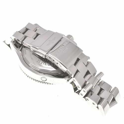 con carta orologio uomo automatico BREITLING Super Ocean 42 A17364 data J#139819 - Foto 5 di 10