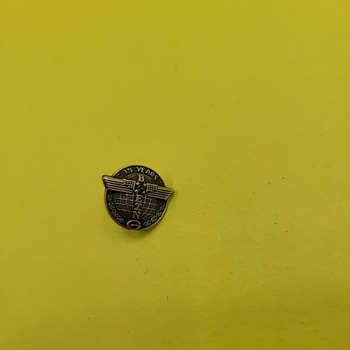 Vintage 4 pc Boeing 5 10 15 20 1/10 10k caret Gold Filled Lapel tie Service Pins - Picture 7 of 11