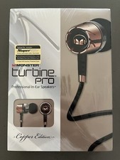 Monster Turbine Pro Copper 3.5 Mm Earphones With Box Manual & Accessories