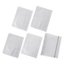 Letter Size Certificate Document Folder 4 Rings Binder Clear PVC Binder Sleeve