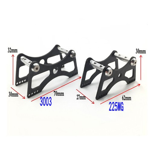 Servo Stand Mount Bracket Holder for Futaba S3003/0150 Hitec 225MG RC Boat MONO - Picture 2 of 9