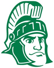 Michigan State Msu Gruff Sparty Decal Sticker For Sale Online Ebay