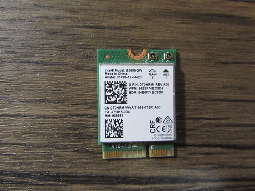 Dell Latitude 5300 Original Laptop WiFi Karte Intel 9560NGW #DEL 7