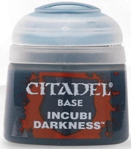 GAMES WORKSHOP Citadel Colori Warhammer 40.000 Age Of Sigmar Base 21-11 Incubi Darkness