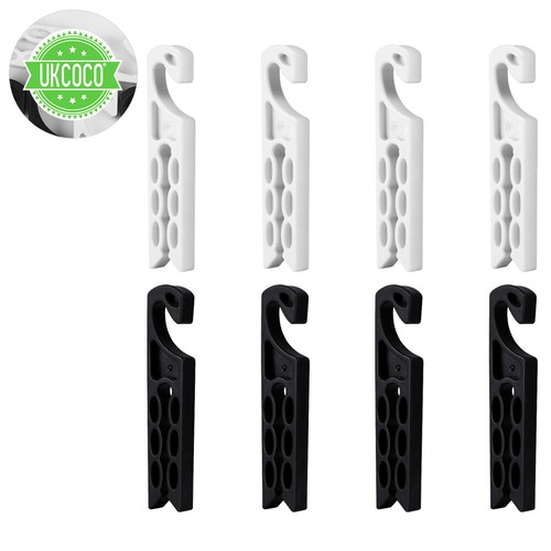 UKCOCO 8Pcs Car Air Vent Holder Mount Earphone Cable Glasses Organizer Hanger - 第 5/10 張圖片