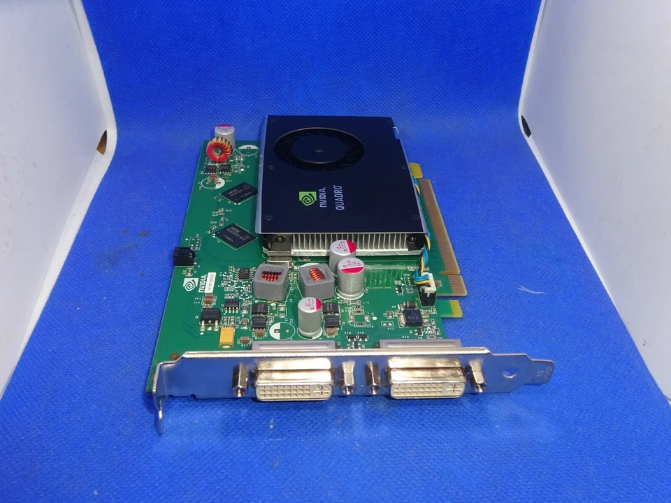 nVIDIA QUADRO FX 380 256MB DDR3 SDRAM PCI-e GRAFIKKARTE 2xDVI #GK7457 - Image 2 of 4
