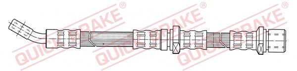 Quick Brake 59.949 Bremsschlauch 515 Mm FüR Subaru-image