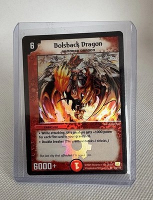 Bolshack-Drache Duel Masters TCG Einzelkarte 69/110 Holo