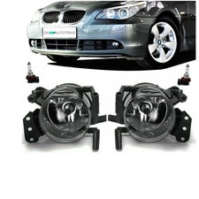 Nebelscheinwerfer Klarglas SET HB4 für BMW 5er E60 E61 E90 E91 E63 E64 X3 E83