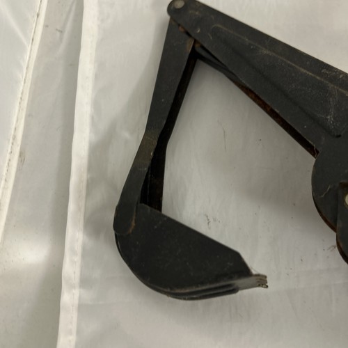 Vintage Tonka Metal Track Loader Backhoe Bulldozer Nero Secchio Giocattolo - Foto 11 di 11