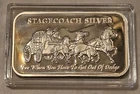 1 Oz Silver Bar - Stagecoach Silver - 1/4 Divisible Bar .999 Fine Silver Sealed