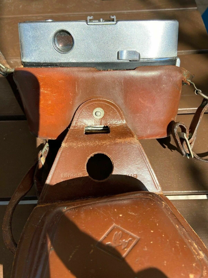 Agfa Optima 1 appareil photo avec Original Étui en cuir - Photo 3/4