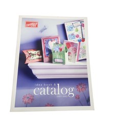 Vtg STAMPIN' UP Idea Book Catalog 2001-2002 Rubber Stamps Stationery Softcover