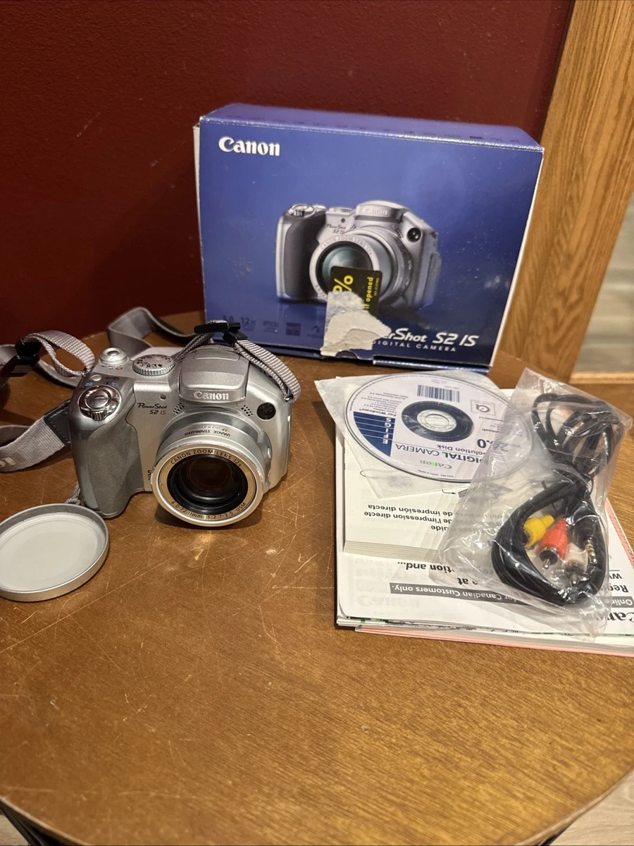 Canon PowerShot S2 IS Digital Cameras for Sale - Shop New & Used