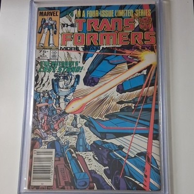 Marvel Comics The Transformers #2 & #4 1984 Copper Age Optimus Prime Megatron