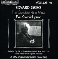 Knardahl - Cpt Pno Music Vol 6 - Cd - G4Z